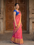 Uppada pattu saree for women | Royal blue | allover zari motifs | party wear
