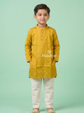 Raw silk Boys Kurta set – Comfortable Fit 6-7 years