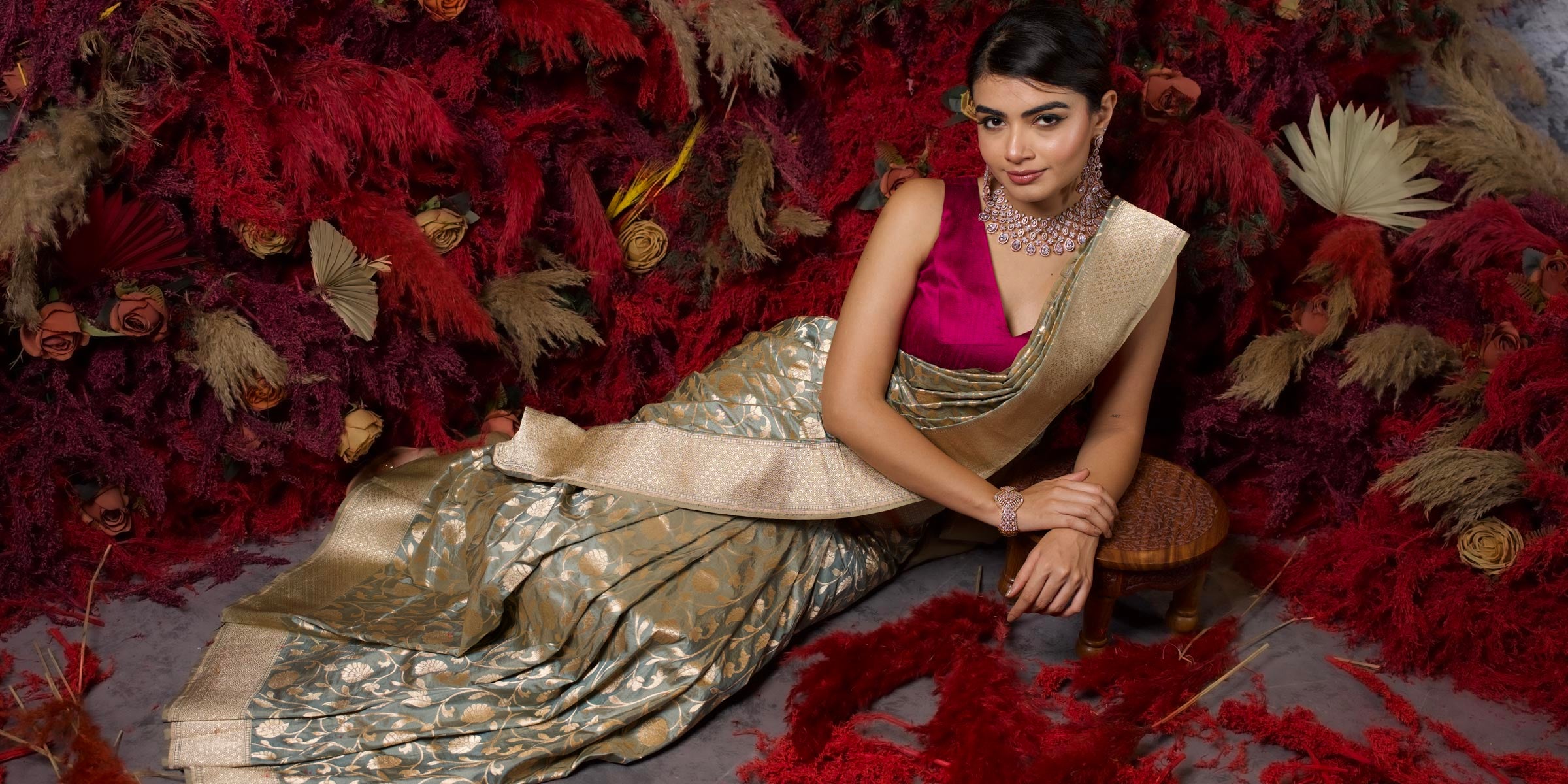 Convert Old Silk Saree Into Beautiful Gown - Ethnic Fashion Inspirations!