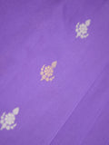 Banaras pattu saree lavender color allover zari weaves & zari border with rich pallu and attached plain blouse
