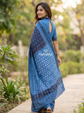 Ikkath cotton sarees with contrast border and contrast pallu